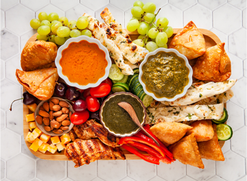 Indian Charcuterie Board